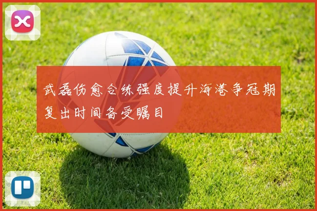 武磊伤愈合练强度提升海港争冠期复出时间备受瞩目